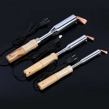 220V 50Hz Electric Soldering Iron High Power Chisel Tip Soldering Iron Chisel Tip Wood Handle Repair Tool 75W 100W 150W 200W
220V 50Hz Electric Soldering Iron High Power Chisel Tip Soldering Iron Chisel Tip Wood Handle Repair Tool 75W 100W 150W 200W