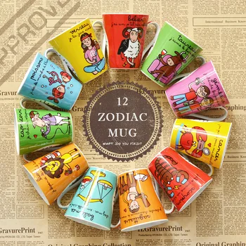 Ceramic Mugs With Handgrip Creative Cartoon Cute Coffee Milk Juicy Tea Porcelain Mug 12 Zodiac Signs Birthday Gift Water Cups
Ceramic Mugs With Handgrip Creative Cartoon Cute Coffee Milk Juicy Tea Porcelain Mug 12 Zodiac Signs Birthday Gift Water Cups