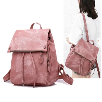 Women Leather Backpacks High Quality 2019 Female Backpack Travel Shoulder Bags Mochilas Feminina School Bags For Girls
Women Leather Backpacks High Quality 2019 Female Backpack Travel Shoulder Bags Mochilas Feminina School Bags For Girls