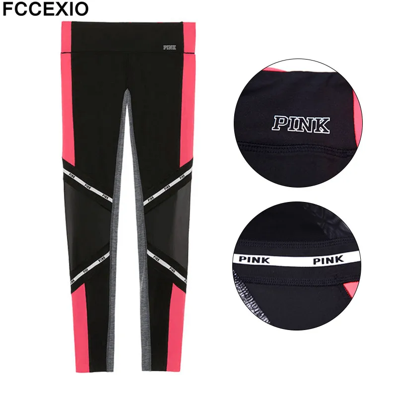 FCCEXIO 3 Style Love Pink Fitness Elastic High Street Leggings Women Workout Legging High Waist Sporting Patchwork Women Legging
FCCEXIO 3 Style Love Pink Fitness Elastic High Street Leggings Women Workout Legging High Waist Sporting Patchwork Women Legging