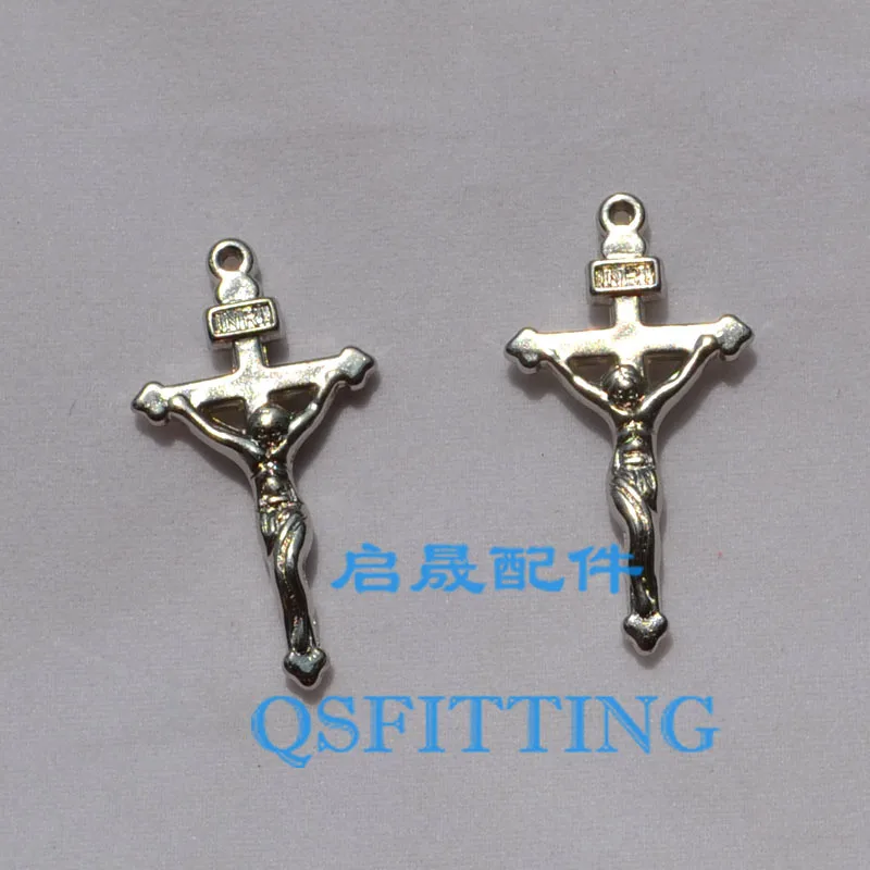 Pendant Accessory,37*19MM Christ Cross Charm,CCB Beads,Acrylic Charms,Rhodium Plated
Pendant Accessory,37*19MM Christ Cross Charm,CCB Beads,Acrylic Charms,Rhodium Plated