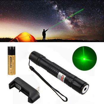 Powerful Lazer Pen Light 650nm 1mw Laser Pointer Adjustable Focus Green/Red Laser Flashlight with 18650 Battery and Charger
Powerful Lazer Pen Light 650nm 1mw Laser Pointer Adjustable Focus Green/Red Laser Flashlight with 18650 Battery and Charger