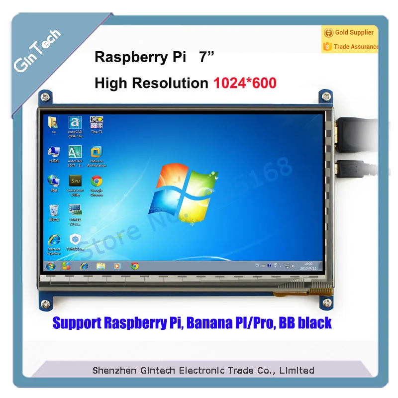 7-дюймовый ЖК-Дисплей HDMI для Raspberry Pi 1024*600, разрешение 7 дюймов, Raspberry Pi, ЖК-Дисплей HDMI 1024x600 Banana Pi/Pro BB, черный LCM
7-дюймовый ЖК-Дисплей HDMI для Raspberry Pi 1024*600, разрешение 7 дюймов, Raspberry Pi, ЖК-Дисплей HDMI 1024x600 Banana Pi/Pro BB, черный LCM