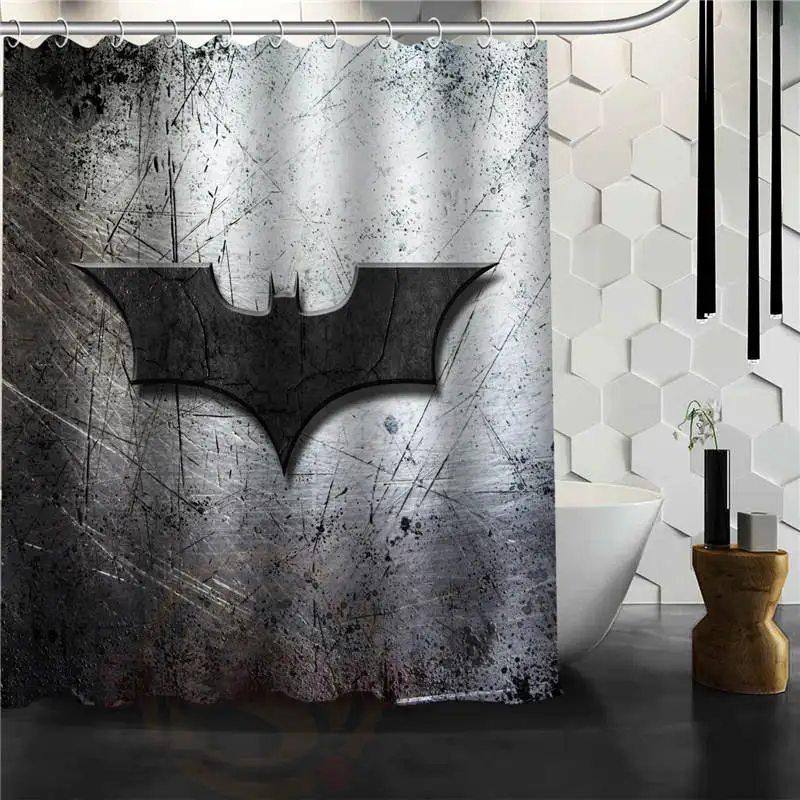 Custom 4 Style Classic Batman Logo Bathroom Waterproof Shower Curtain Durable Classic Polyester Fabric Bathroom Decorative Mat
Custom 4 Style Classic Batman Logo Bathroom Waterproof Shower Curtain Durable Classic Polyester Fabric Bathroom Decorative Mat