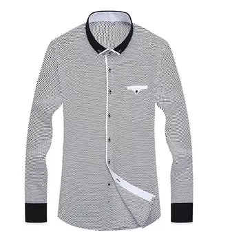 New Spring Fashion Business Men Plus Size Long Sleeve Turn Down Collar Shirt Slim Fit Top
New Spring Fashion Business Men Plus Size Long Sleeve Turn Down Collar Shirt Slim Fit Top