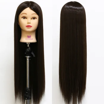 Hairdresser Training Mannequin Head Hairstyles Braiding 26" Black brown Matt Long Hair Hairdressing Dummy Doll Practice Heads
Hairdresser Training Mannequin Head Hairstyles Braiding 26" Black brown Matt Long Hair Hairdressing Dummy Doll Practice Heads
