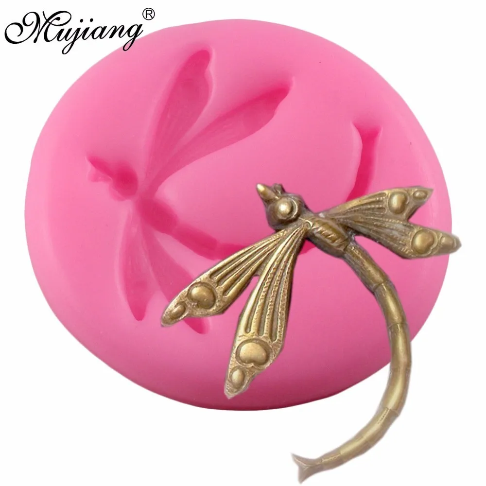 Mujiang Dragonfly Silicone Mold Fondant Cake Decorating Tools Candy Chocolate Molds 3D Craft Soap Jewelry Pendant Resin Moulds
Mujiang Dragonfly Silicone Mold Fondant Cake Decorating Tools Candy Chocolate Molds 3D Craft Soap Jewelry Pendant Resin Moulds