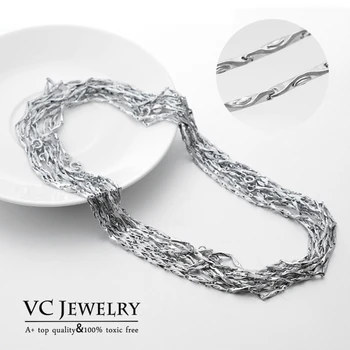 Wholesale 10pcs/lot Vocheng Interchangeable DIY Jewelry Accessories for Jewelry Silver Chain Necklace VC-001*10 Free Shipping
Wholesale 10pcs/lot Vocheng Interchangeable DIY Jewelry Accessories for Jewelry Silver Chain Necklace VC-001*10 Free Shipping