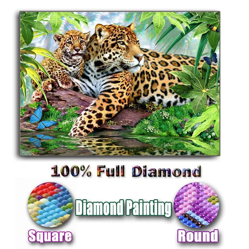 Diamond Embroidery Leopard Diamond Painting Cross Stitch Animal Rhinestones Needlework Home Decor Mosaic Full Sets
Diamond Embroidery Leopard Diamond Painting Cross Stitch Animal Rhinestones Needlework Home Decor Mosaic Full Sets