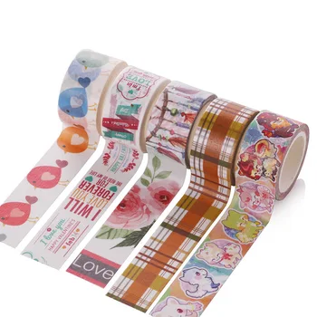 1PCS New Washi Paper Masking Tape Style 20mm*5m Decorative Color Can Be Tear-Free Trace Boxed Cartoon Stationery School Supplies
1PCS New Washi Paper Masking Tape Style 20mm*5m Decorative Color Can Be Tear-Free Trace Boxed Cartoon Stationery School Supplies
