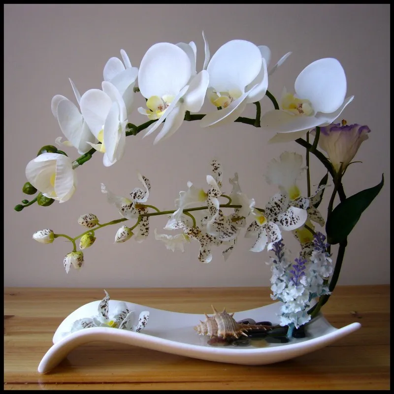 Home accessories quality dining table silk flower set phalaenopsis oncidium decoration bonsai
Home accessories quality dining table silk flower set phalaenopsis oncidium decoration bonsai