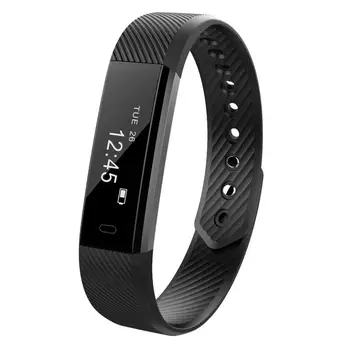 ID115 Smart Wristbands Fitness Tracker Smart Band Pedometer Bluetooth Smartband Waterproof Sleep Monitor Wrist Watch for Android
ID115 Smart Wristbands Fitness Tracker Smart Band Pedometer Bluetooth Smartband Waterproof Sleep Monitor Wrist Watch for Android