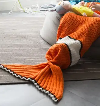 New Clown fish Baby Child Knitted Throw Blanket blanket throw Home Cover beach travel bed sofa Use wholesale FG616
New Clown fish Baby Child Knitted Throw Blanket blanket throw Home Cover beach travel bed sofa Use wholesale FG616