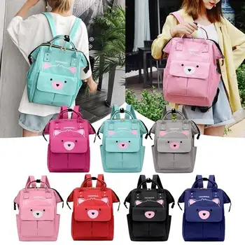 Bear Print Mummy Backpack Newborn Baby Diaper Bag Fashion Large Capacity Maternity Travel Shopping Baby Care Nappy Organizer Bag
Bear Print Mummy Backpack Newborn Baby Diaper Bag Fashion Large Capacity Maternity Travel Shopping Baby Care Nappy Organizer Bag