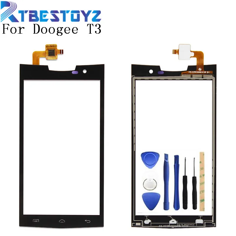 RTBESTOYZ 4.7 inch For Doogee T3 Touch Screen Glass Original New Glass Panel Touch Screen Tools+Adhesive
RTBESTOYZ 4.7 inch For Doogee T3 Touch Screen Glass Original New Glass Panel Touch Screen Tools+Adhesive
