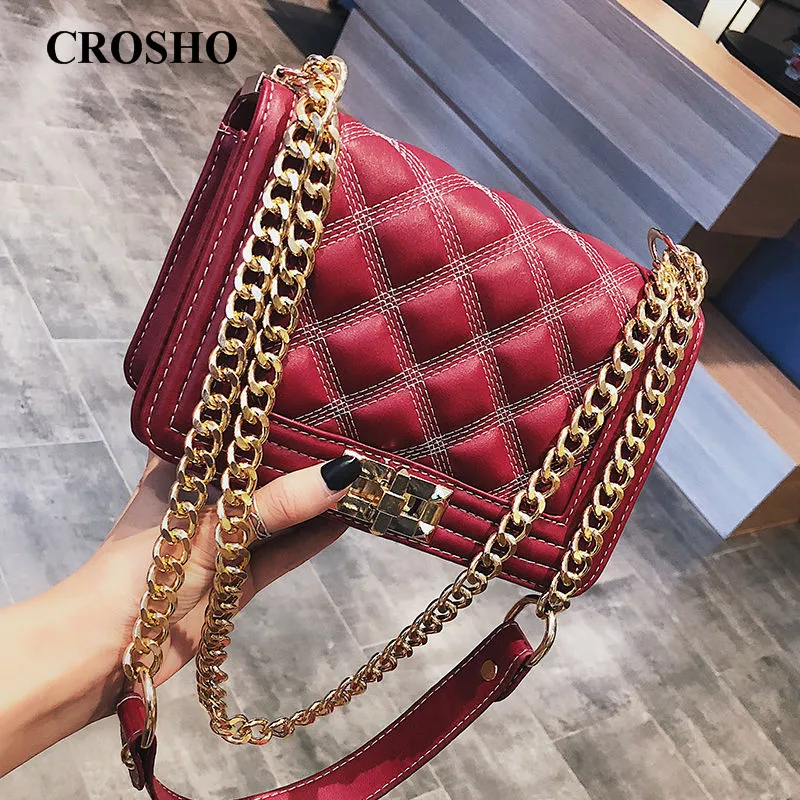 CROSHO Link Chain Small Bag Single Shoulder Bag Ins Spring and Summer Student Chic Chic Cross Body
CROSHO Link Chain Small Bag Single Shoulder Bag Ins Spring and Summer Student Chic Chic Cross Body