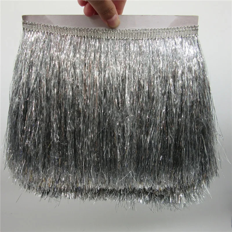 YY-tesco 1 Yards 20cm Wide Silver Lace Fringe Trim Tassel Fringe Trimming DIY Latin Dress Stage Clothes Accessories Lace Ribbon
YY-tesco 1 Yards 20cm Wide Silver Lace Fringe Trim Tassel Fringe Trimming DIY Latin Dress Stage Clothes Accessories Lace Ribbon