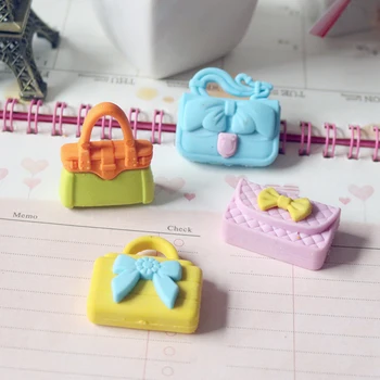4pcs/lot kawaii cartoon lady handbag eraser rubber student stationery for students office kids gifts toy
4pcs/lot kawaii cartoon lady handbag eraser rubber student stationery for students office kids gifts toy