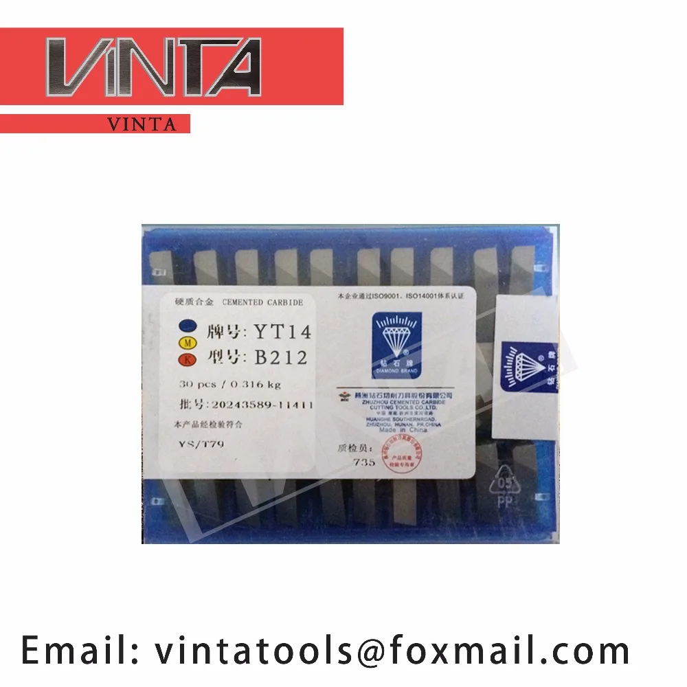 High quality 30pcs/lots B212 YG6/ YG8/ YW1/ YW2/ YT5/ YT14/ YT15 cnc carbide welding inserts
High quality 30pcs/lots B212 YG6/ YG8/ YW1/ YW2/ YT5/ YT14/ YT15 cnc carbide welding inserts