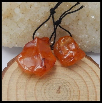 Selling 2Pcs Orange Beauty Bead Natural Stone Orange Agate Freedom Short Earrings Pendants 27x21x12nn 19x16x9mm 11.5g
Selling 2Pcs Orange Beauty Bead Natural Stone Orange Agate Freedom Short Earrings Pendants 27x21x12nn 19x16x9mm 11.5g