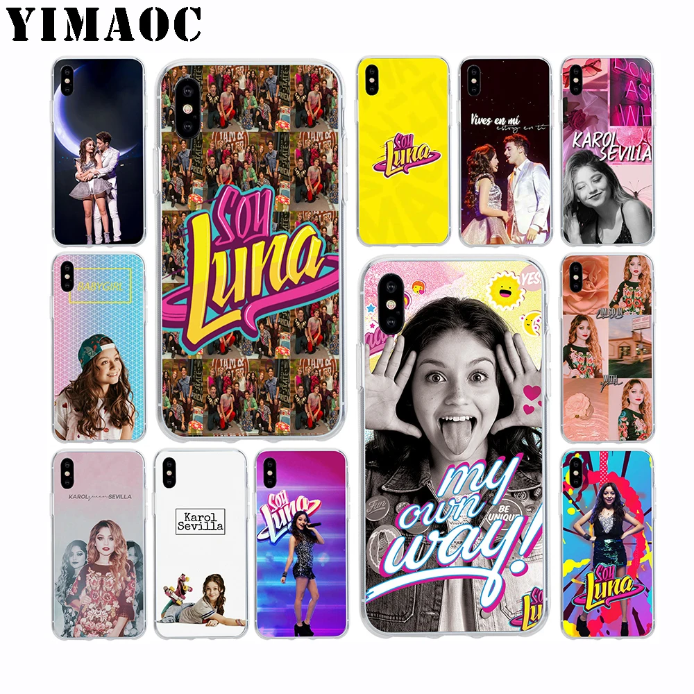YIMAOC Soy Luna Soft Silicone Case for Apple Iphone 11 Pro Xr Xs Max X 10 8 Plus 7 6S 6 Plus SE 5S 5 7Plus 8Plus
YIMAOC Soy Luna Soft Silicone Case for Apple Iphone 11 Pro Xr Xs Max X 10 8 Plus 7 6S 6 Plus SE 5S 5 7Plus 8Plus