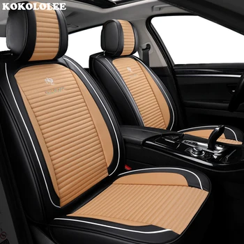 KOKOLOLEE Front Rear Car Seat Cover Universal auto seats covers for toyota premio prado 120 150 land-cruiser-prado verso chr C-H
KOKOLOLEE Front Rear Car Seat Cover Universal auto seats covers for toyota premio prado 120 150 land-cruiser-prado verso chr C-H