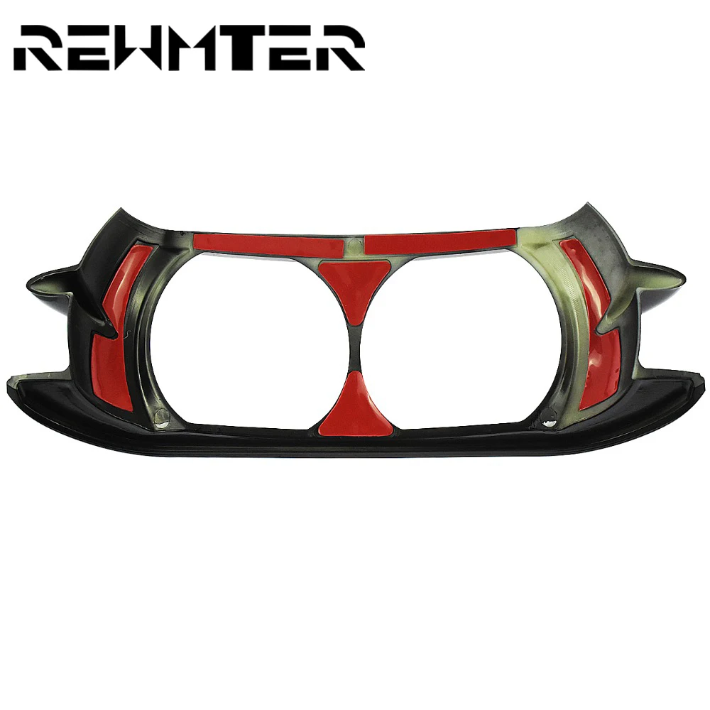 REWMTER Motorcycle Eagle Eye Dual Headlight Fairing Black/Electroplate For Harley Touring Road Glide FLTRX Road Glide 2015-19
REWMTER Motorcycle Eagle Eye Dual Headlight Fairing Black/Electroplate For Harley Touring Road Glide FLTRX Road Glide 2015-19