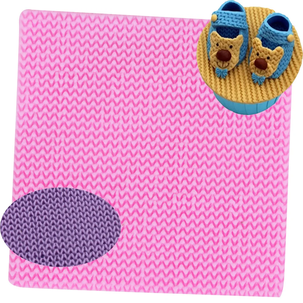 M480 Texture Wool Jersey Fondant Silicone Mould Cake Border Case Gumpaste Bakeware Resin Maker Mold
M480 Texture Wool Jersey Fondant Silicone Mould Cake Border Case Gumpaste Bakeware Resin Maker Mold