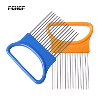1PC Shrendders Slicers Tomato Onion Vegetables Slicer Cutting Aid Holder Guide Slicing Cutter Safe Fork Kitchen Cooking Tools
1PC Shrendders Slicers Tomato Onion Vegetables Slicer Cutting Aid Holder Guide Slicing Cutter Safe Fork Kitchen Cooking Tools