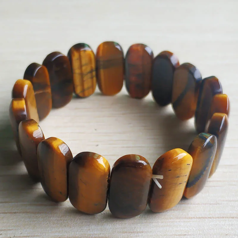 2019 new Fashion Natural Tiger eye stone elastic cord bracelet bangle charm beads 10x20x5.5mm for jewelry making free shipping
2019 new Fashion Natural Tiger eye stone elastic cord bracelet bangle charm beads 10x20x5.5mm for jewelry making free shipping