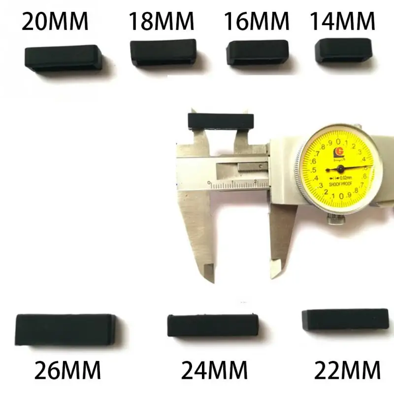 5PCS/Set Silicone Watchbands Holder Black Watch Bands Accessories Strap Loop Ring Mens Locker Watch Band 14/16/18/20/22/24/26mm
5PCS/Set Silicone Watchbands Holder Black Watch Bands Accessories Strap Loop Ring Mens Locker Watch Band 14/16/18/20/22/24/26mm