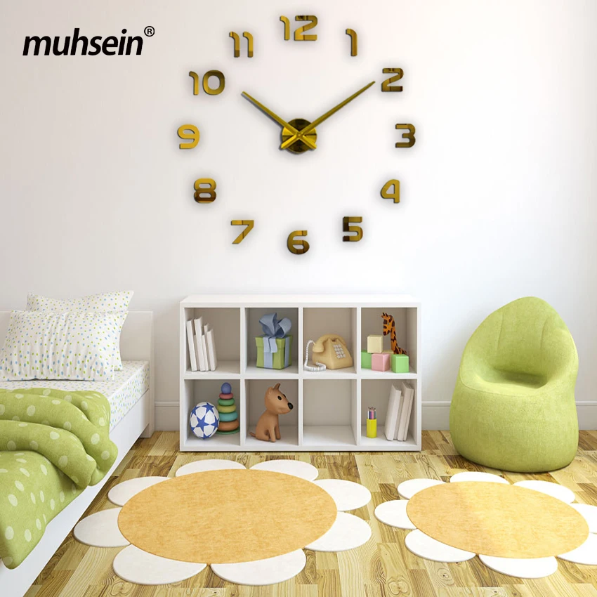 2019 muhsein new Large wall clock personalized big wall clock 3d diy clock Acrylic mirror Stickers Quartz Modern Home Decoration
2019 muhsein new Large wall clock personalized big wall clock 3d diy clock Acrylic mirror Stickers Quartz Modern Home Decoration