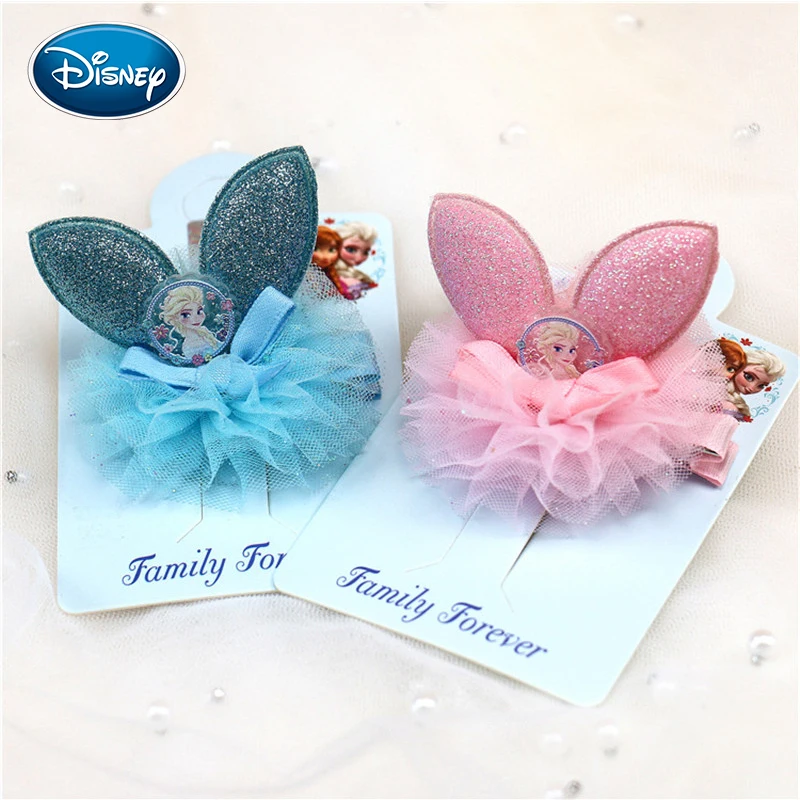 Disney Ice Romance Aisha Princess Children Hair Clips Three-dimensional mesh rabbit ears hairpin
Disney Ice Romance Aisha Princess Children Hair Clips Three-dimensional mesh rabbit ears hairpin