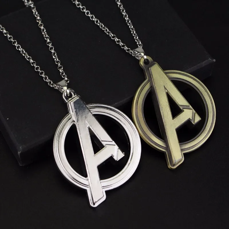 

Venom DC Marvel Comic The Avengers Batman Superhero LOGO Pendant & Necklace For Super Hero Fans Gift Jewelry Collier