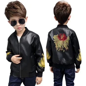 Giacca in pelle per bambini moda primavera e autunno Ragazzi Ragazze in pelle bavero in pelle giacca corta in pelle
Giacca in pelle per bambini moda primavera e autunno Ragazzi Ragazze in pelle bavero in pelle giacca corta in pelle