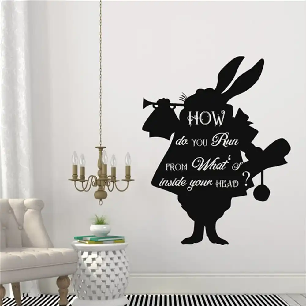 Cartoon Alice In Wonderland Rabbit In How Do You Run Quotes