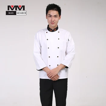 M-3XL Men Chinese Style Embroidery Stand Collar Kitchen Food Service Catering Double Breasted Long Sleeves Uniforms Jacket
M-3XL Men Chinese Style Embroidery Stand Collar Kitchen Food Service Catering Double Breasted Long Sleeves Uniforms Jacket