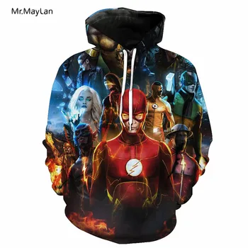 2018 New Fashion Sweatshirt Men / Women 3d Hoodies Print The Flash Hero Anime Pattern Slim Unisex Slim Stylish Hooded Hoodie 5XL
2018 New Fashion Sweatshirt Men / Women 3d Hoodies Print The Flash Hero Anime Pattern Slim Unisex Slim Stylish Hooded Hoodie 5XL