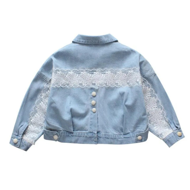 Girls Jackets Lace Flower Outerwear Jacket For Girl Long Sleeve Kids Denim Jacket Teenage Children'S Costumes For Girls 6 8 10
Girls Jackets Lace Flower Outerwear Jacket For Girl Long Sleeve Kids Denim Jacket Teenage Children'S Costumes For Girls 6 8 10