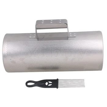 Yibuy 13x5.12inch Stainless Steel Guiro Latin Musical Instrument with Scraper
Yibuy 13x5.12inch Stainless Steel Guiro Latin Musical Instrument with Scraper