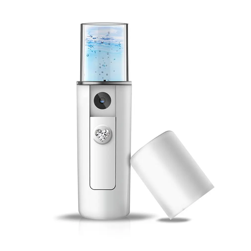 Nanometer Mist Spray Hydrating Instrument Portable Facial Nebulizer Steaming Humidifying Device Moisturizing Skin Care