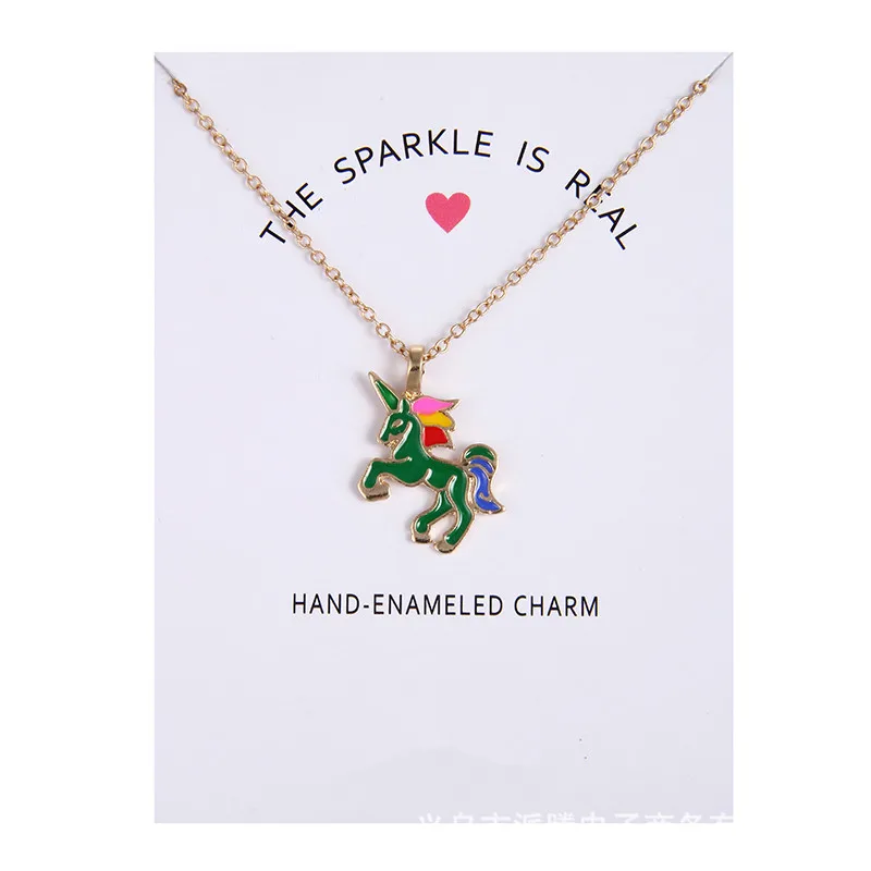 " Sparkled Unicorn" Necklace 7