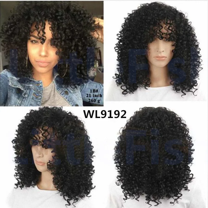 Cheap Sale Fiber Afro Kinky Curly Wigs Synthetic None Lace Wigs Curly Wig Bouncy Glueless Heat Resistant Hair Wigs Fast Shipping Cheap Sale Fiber Afro Kinky Curly Wigs Synthetic None Lace Wigs Curly Wig Bouncy Glueless Heat Resistant Hair Wigs Fast Shipping<br><br>Aliexpress