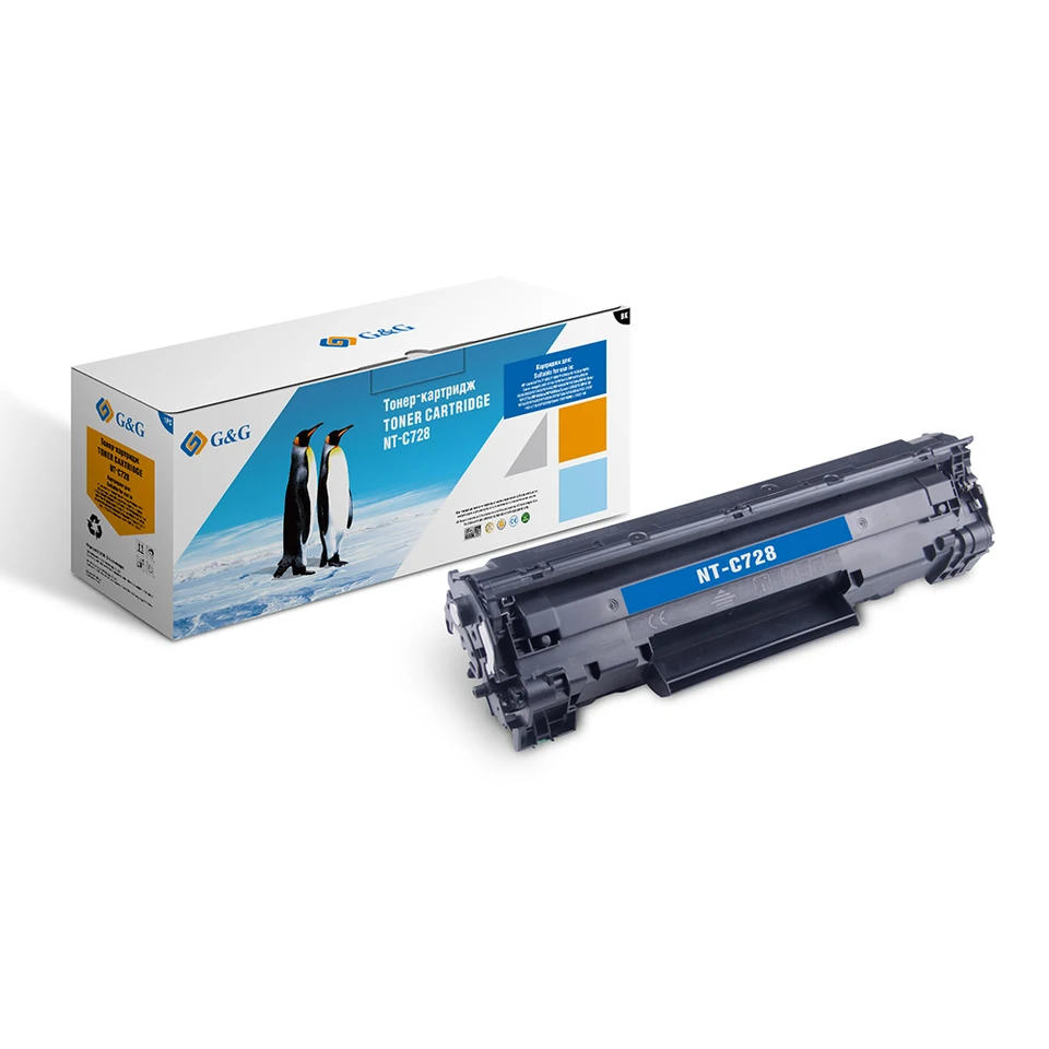 Тонер-картридж G&G NT-C728 для Canon MF-4410/4420/4430/4450/4570/4580 (2100 стр)
Тонер-картридж G&G NT-C728 для Canon MF-4410/4420/4430/4450/4570/4580 (2100 стр)