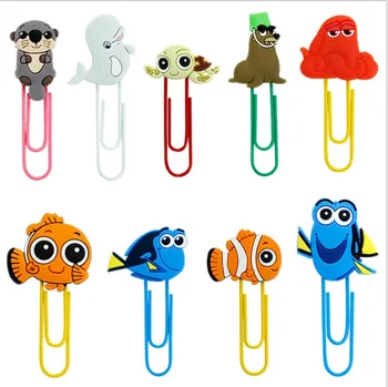 1pcs Cartoon PVC Finding Nemo shark bookmark Paper Clips Student Stationery memo clip Kids Toy Gift
1pcs Cartoon PVC Finding Nemo shark bookmark Paper Clips Student Stationery memo clip Kids Toy Gift