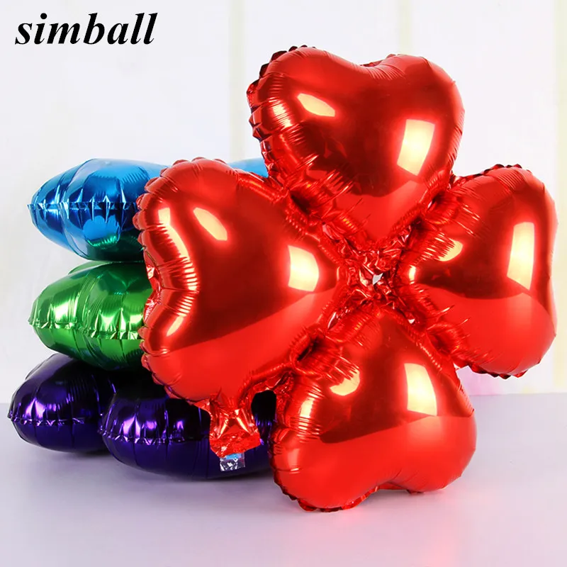 18inch 5pcs Baby Shower Party Foil Balloon Pink&Blue Clover Shaped Helium Air Ball Wedding Birthday Party Decoration Balloons
18inch 5pcs Baby Shower Party Foil Balloon Pink&Blue Clover Shaped Helium Air Ball Wedding Birthday Party Decoration Balloons