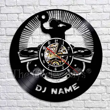 DJ Silhouette Wall Clock Music Vinyl Record Wall Clocks 3D Wall Watches Personality Wall Art Decor For Night Club Pub
DJ Silhouette Wall Clock Music Vinyl Record Wall Clocks 3D Wall Watches Personality Wall Art Decor For Night Club Pub