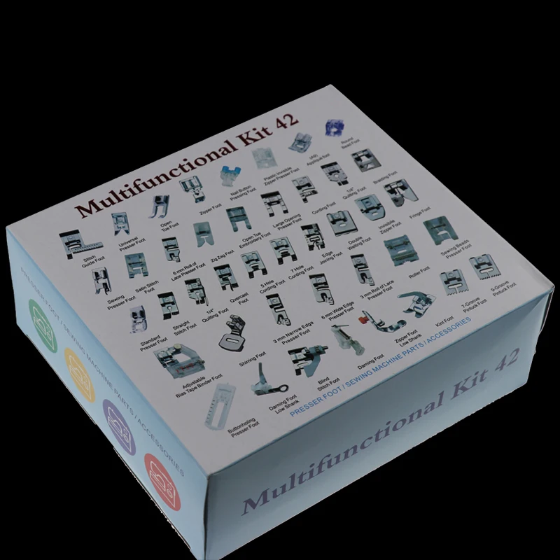 Professional Domestic 32pcs 42pcs 52pcs 62pcs Sewing Machine Sewing Presser foot Presser Feet Set for Brother Singer Janome etc
Professional Domestic 32pcs 42pcs 52pcs 62pcs Sewing Machine Sewing Presser foot Presser Feet Set for Brother Singer Janome etc