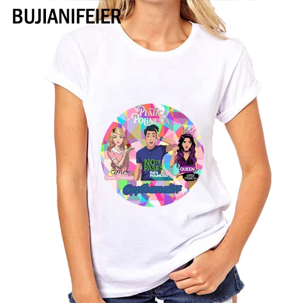 BUJIANIFEIER 2019 new summer Women's T-Shirt combination Print Stylish slim t-shirt Short Sleeve T-Shirt BJN160
BUJIANIFEIER 2019 new summer Women's T-Shirt combination Print Stylish slim t-shirt Short Sleeve T-Shirt BJN160