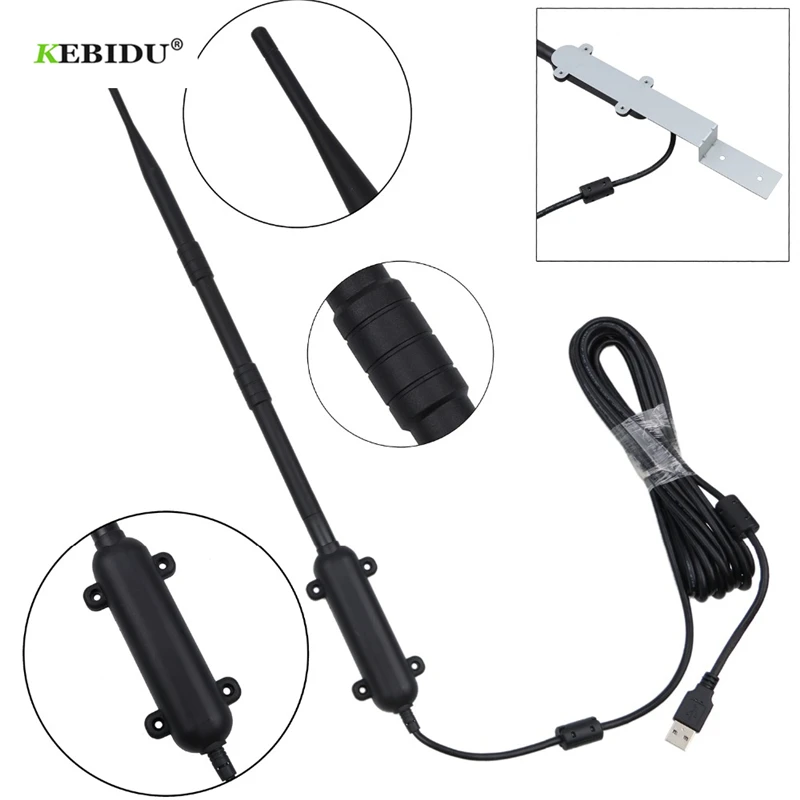 kebidu Outdoor 150Mbps USB WiFi Adapter 13dB High Power WiFi Antenna 802.11b/g/n Wireless Signal USB WiFi Receiver Network Card
kebidu Outdoor 150Mbps USB WiFi Adapter 13dB High Power WiFi Antenna 802.11b/g/n Wireless Signal USB WiFi Receiver Network Card